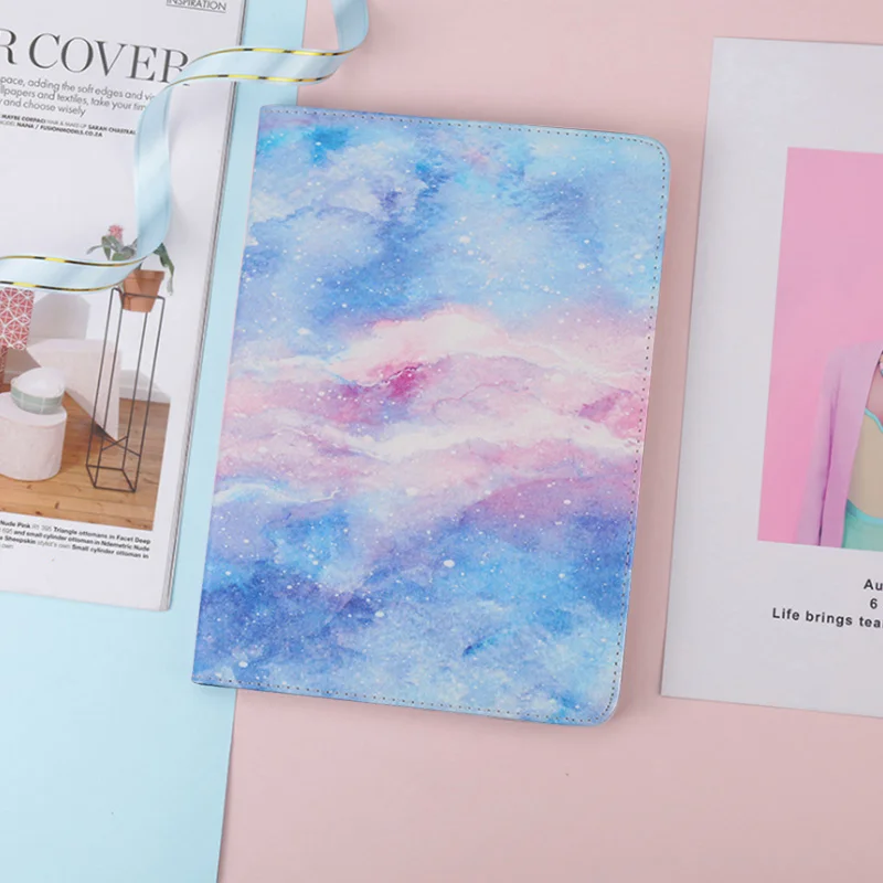 Blue Флип-чехол для планшета из искусственной кожи для Xiaomi mi Pad 4 Smart Cover 8 дюймов Coque mi Pad4 mi pad 4 с функцией автоматического сна и пробуждения в виде ракушки mi Pad4 Fundas - Цвет: Blue