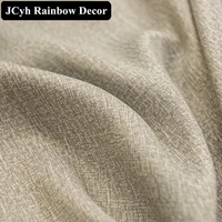 Modern Thick Solid Blackout Curtains 5