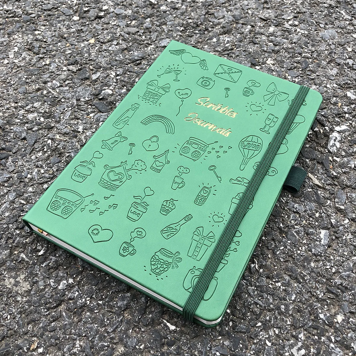 Hardcover Drawing Sketchbook-Papel 160 gsm, 160 páginas