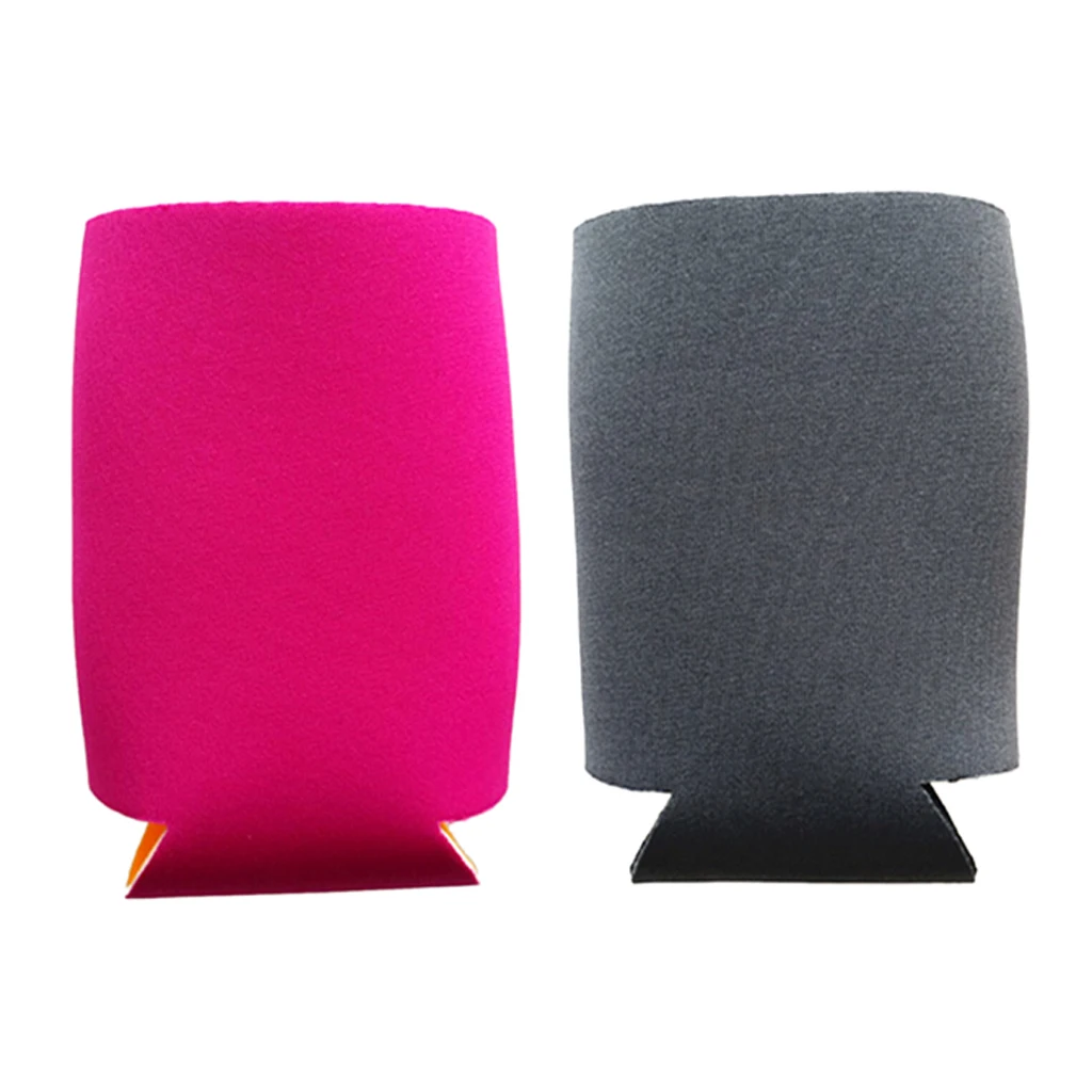 2pcs Neoprene Beer Bottle Can Holder Cooler Sleeve Insulator Cover for Party Wedding Camping BBQ Custom DIY | Спорт и развлечения