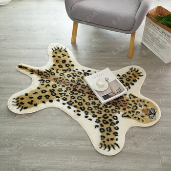 

Leopard Tiger style Rug Carpets for Living Room Mat Rug Animal Printed Home Carpet Rug Home Modern Mat Home Decor