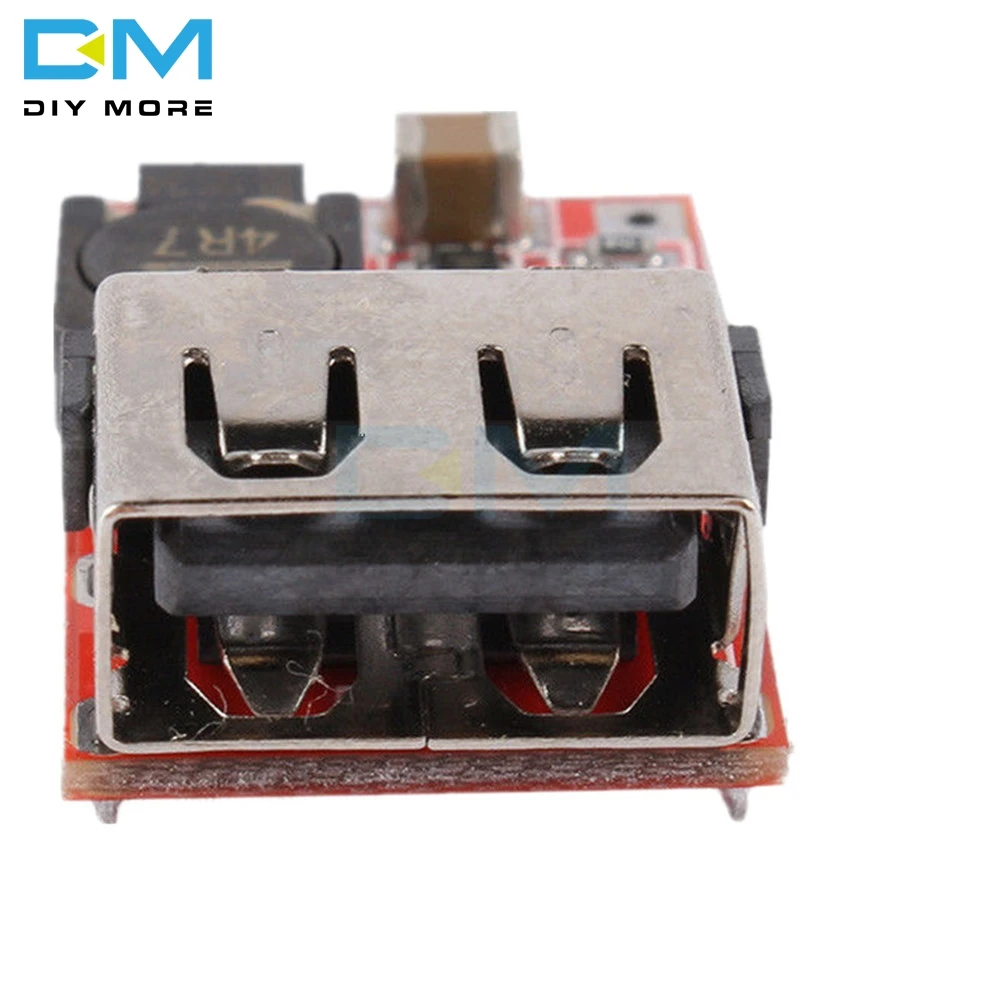 5 шт. USB зарядное устройство понижающий модуль Converter преобразователь модуль питания автомобиля эффективность Buck модуль 6-24 в 24 в 12 В до 5 В 3A