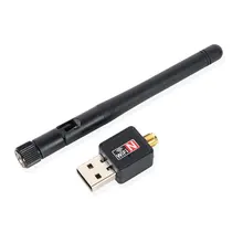 

150Mbps MT7601 Wireless Network Card Mini USB WiFi Adapter LAN Wi-Fi Receiver Dongle Antenna 802.11 b/g/n for PC Windows