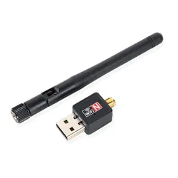 150mbps mt7601 placa de rede sem fio mini usb wifi adaptador lan wi fi receptor dongle antena 802.11 b/g/n para windows pc