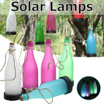 

5 Pcs/set Waterproof Solar Wine Bottle Chandelier Bar/Party Atmosphere Decoration Lamp Garden LED Modeling Lamp