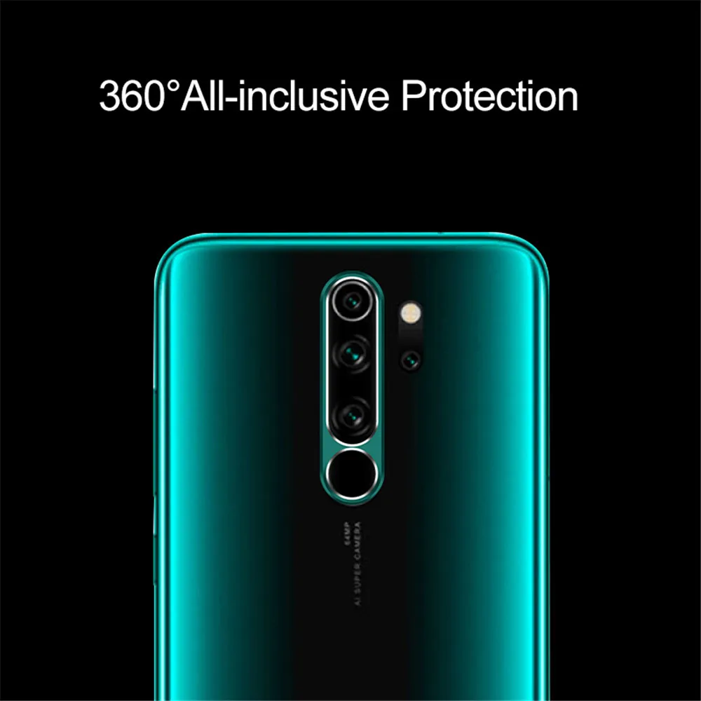 Camera Protector Glass For Xiaomi Redmi Note 8 7 Pro Mi A3 9T SE Glass Metal Lens Protective Ring Case on Redmi Note 8 Pro Cover