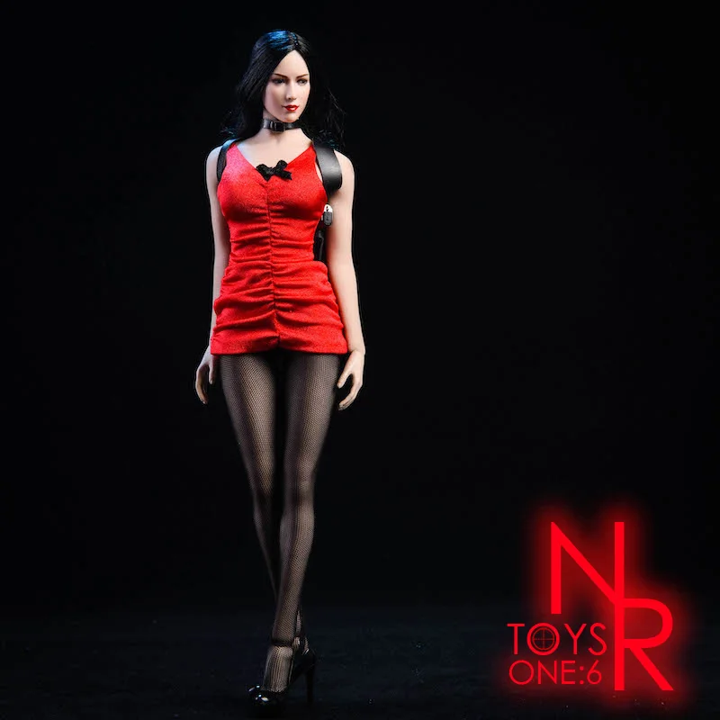 Новинка NRTOYS NR18 1/6 масштаб зомби Hitman ada Wong платье набор модель подходит для женщин тело женщина голова Лепка