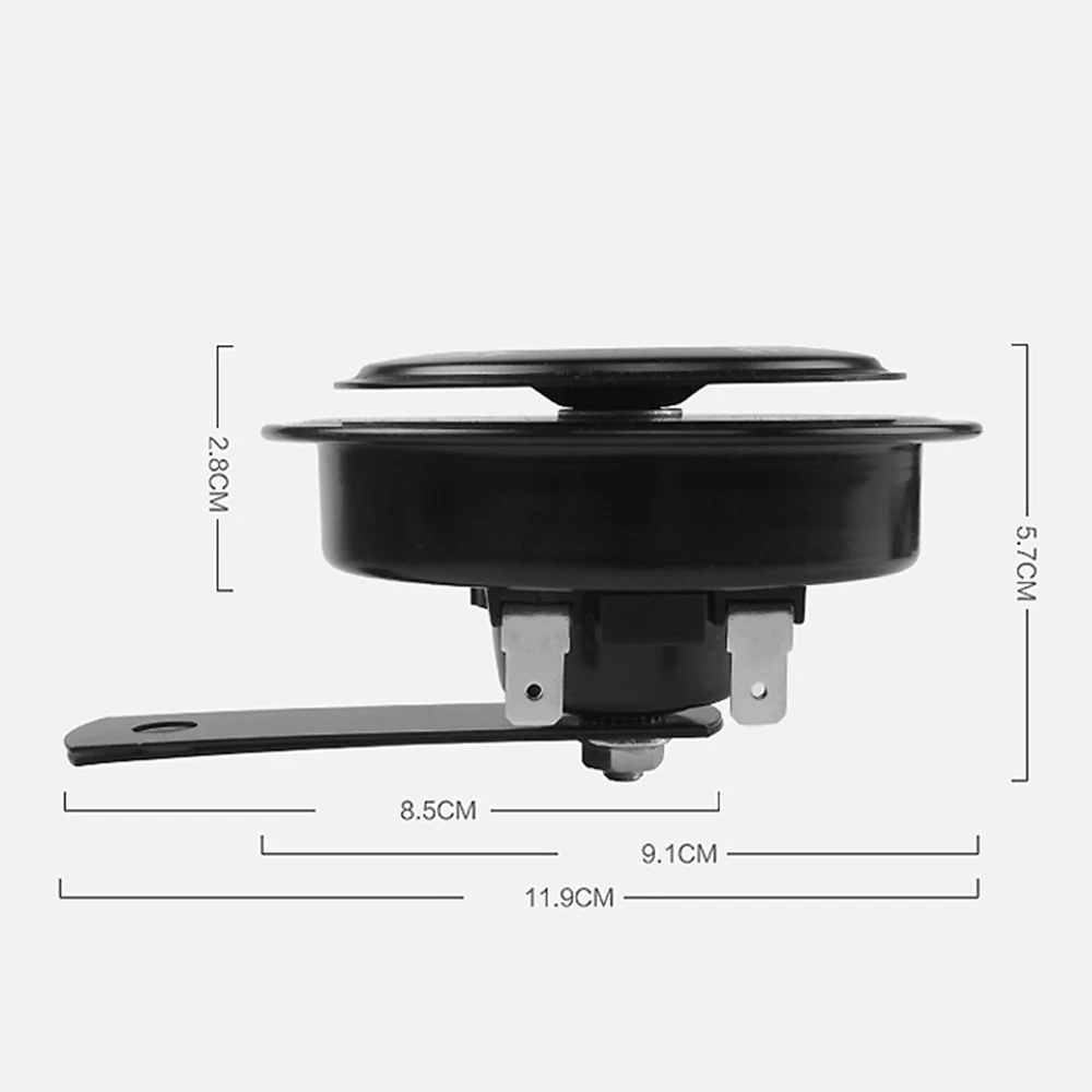 Мотоцикл Водонепроницаемый Рог 12V Громкий 110db мопед байк электрический скутер рожки труба