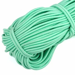 Vibrant High - Elastic Round Cord for DIY Crafts and Jewelry - 9 Yards (Mint green 9yards)
