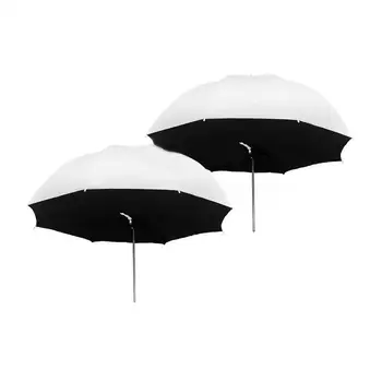 

2 pcs 84 cm / 33 "Rainfall softbox Umbrella Translucent photo studio Lighting light kit