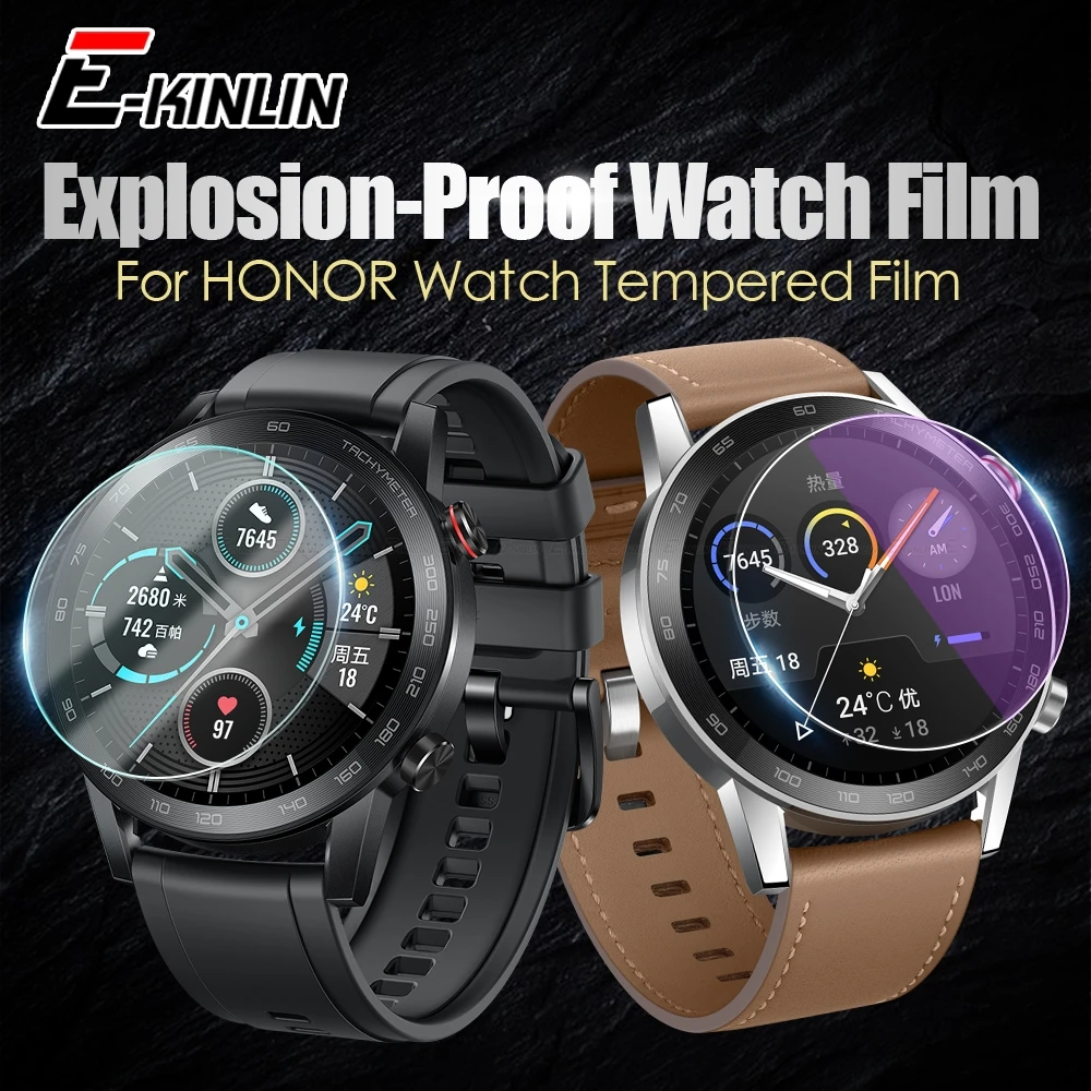 

2.5D Screen Protector Tempered Glass For Huawei Honor Watch Magic Dream MagicWatch 2 46mm 42mm Smart Watches Clear Glass Film