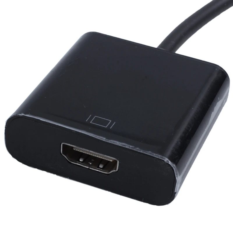 AAAE Верхний Дисплей Порт DP Мужской HDMI Женский M/F Кабель-адаптер Запасные части черный