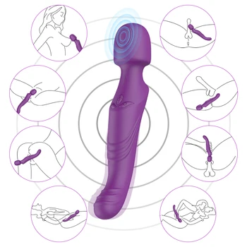 10 Speeds Sucking Vibrator Clitoris Stimulator Clit Nipple Sucker Tongue Vibrators For Women Pussy Licking Toy G Spot Wand Dildo 4