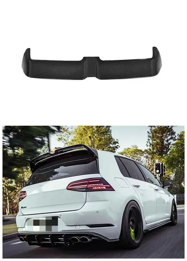 Высококачественный спойлер из АБС-пластика для Volkswagen Golf 7 MK7 2013-2019 грунтовка или