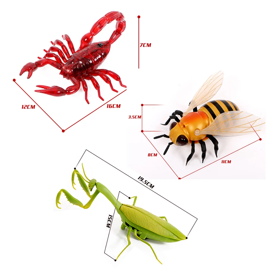 Infrared Remote Control Animal Insect Toys Simulation snake bee,Electronic robot toy for cat dog, Halloween Prank Funny Toys Infrared Remote Control Animal Insect Toys Simulation snake bee,Electronic robot toy for cat dog, Halloween Prank Funny Toys