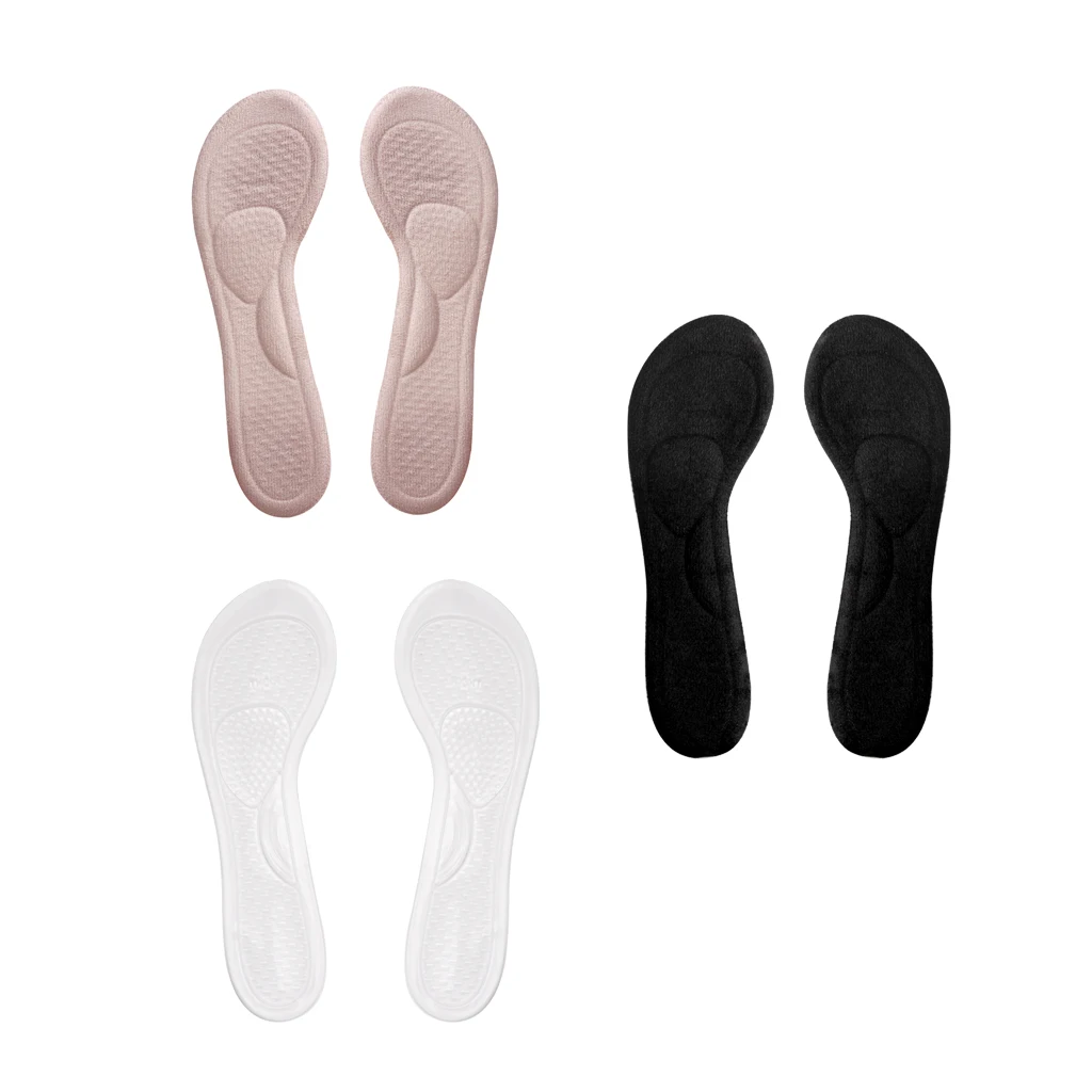 Anti-slip Lady Silicone Insole for High Heels Open Toed Shoes and Sandals