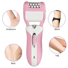 3-в-1 машина удаления волос Для женщин эпилятор для лица электрическая бритва аккумуляторная средство для удаления костных наростов