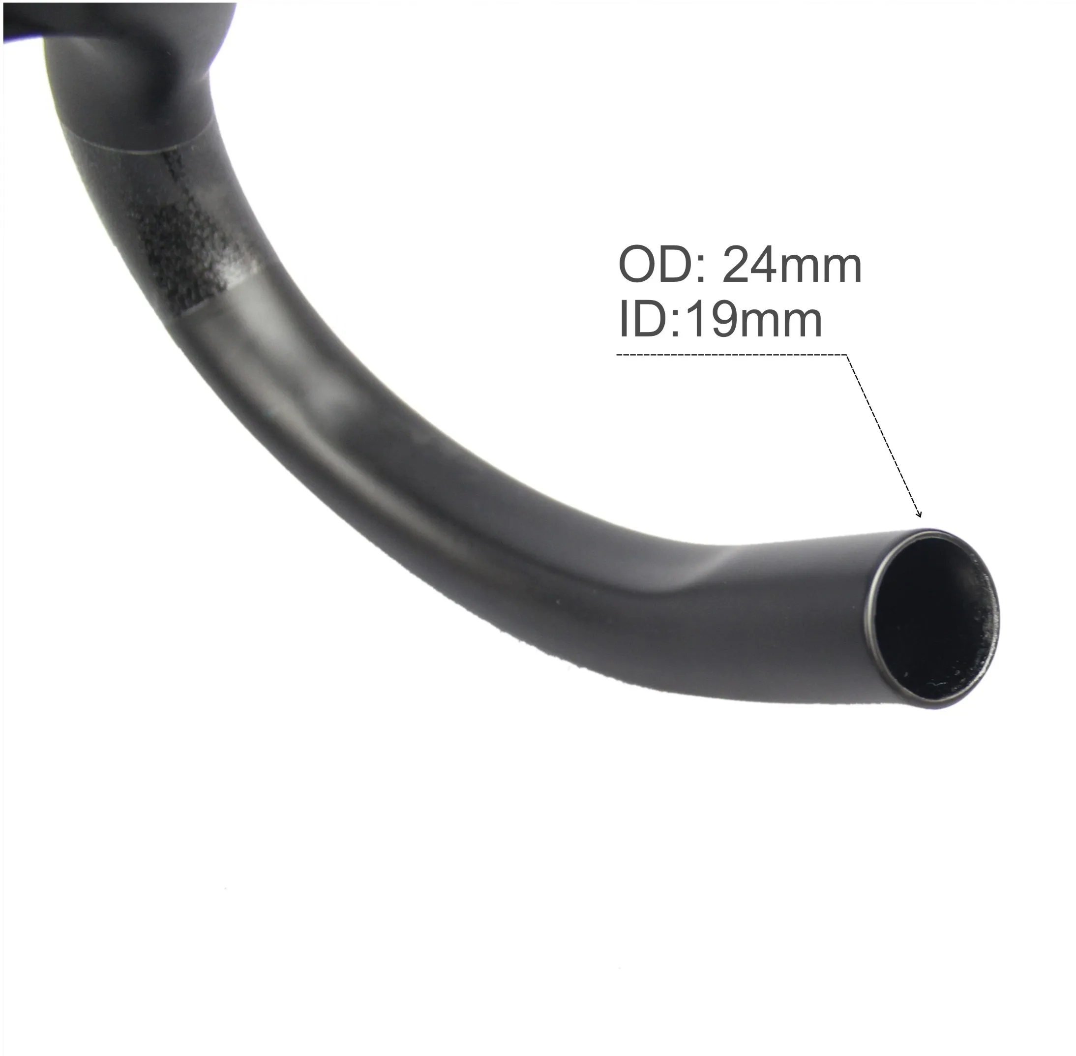 2020 MIRACLE bike Compact design AERO Carbon Bike Bar Сверхлегкий карбоновый дорожный руль
