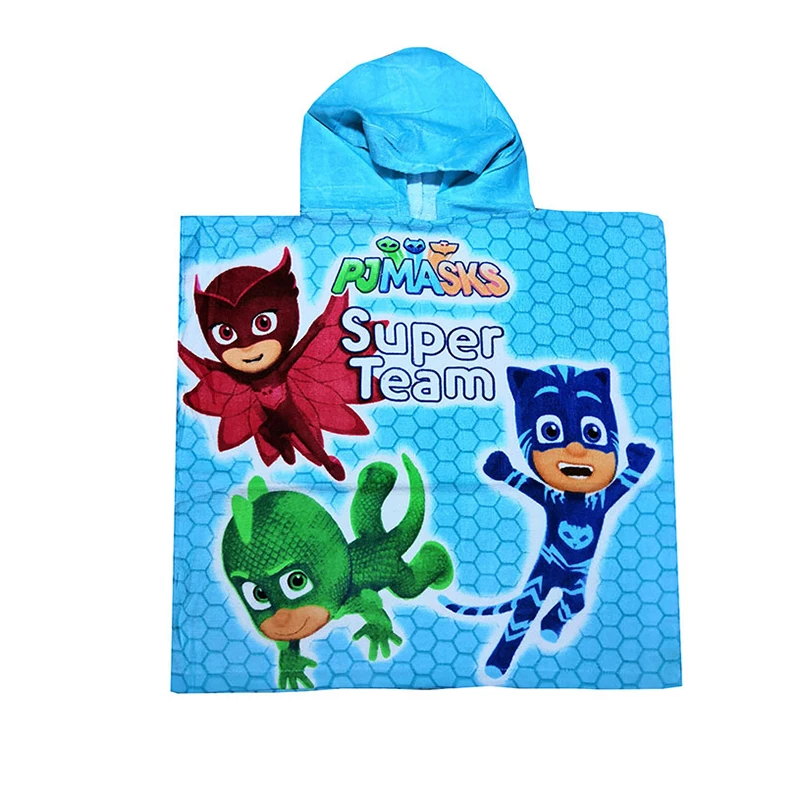 PJ Masks bath towel Juguete Catboy Owlette Gekko Figures Christmas Halloween Pj Mask Costumes Anime Birthday Gift Toys for kid