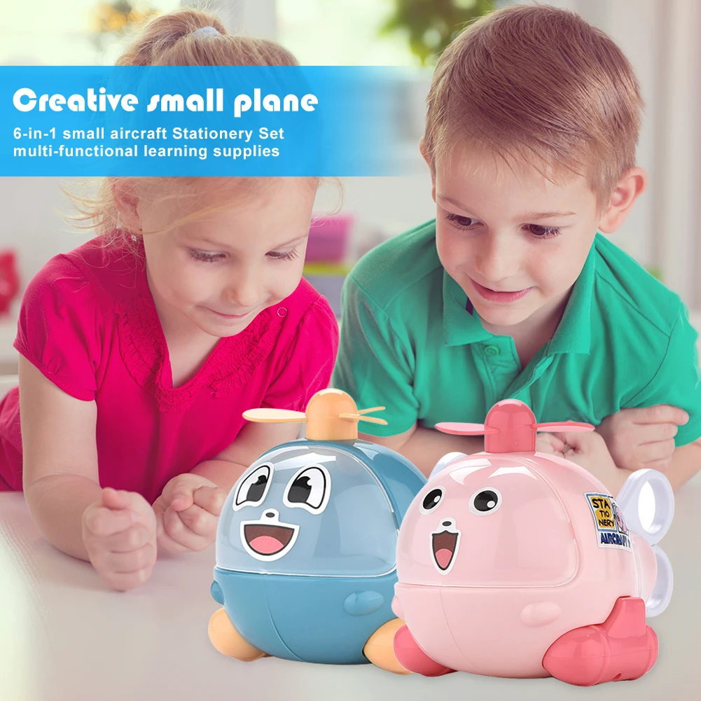 6 в 1 DIY Модель самолета уличная забавная игрушка Модный маленький самолет