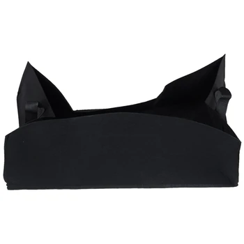 

Square Garden Gg Bags Planter Bag Plant Tub Container With Handles For Harvesting Gg Vegetables Black#(L)