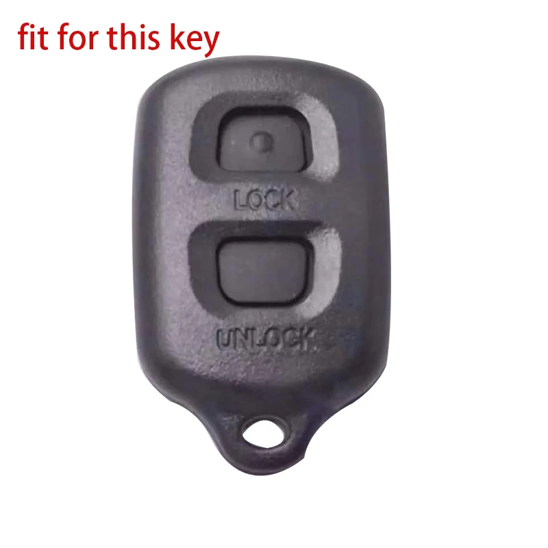 Silicone Car Key Cover 2 For Daihatsu Terios Key Cover Protected FOB Shell Case for Avanza Rush Entry Remote Accessories key case key case cover car key shell remote control case cover