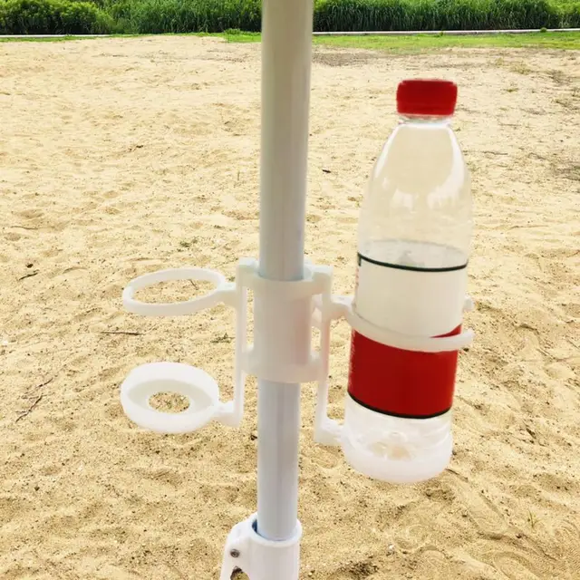3 Szín Megbízható, Innovatív Összecsukható Tengerparti Esernyő-Kupa Tartó Muti-Use Ivócsésze Tartható Kültérihez - Image 4