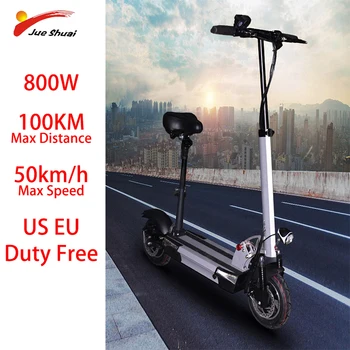 

Eletric Scooter E-scooter 800W 48V26AH Foldable with Seat Max Distance 100Km MAX Speed 80km/h lithium Battery Skateboard