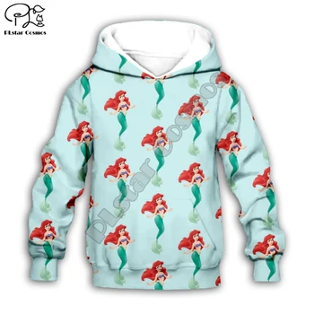 

Kids Cloth Cartoon Mermaid funny character 3d hoodies/boy sweatshirt Cartoon Hot Movie pant style-7