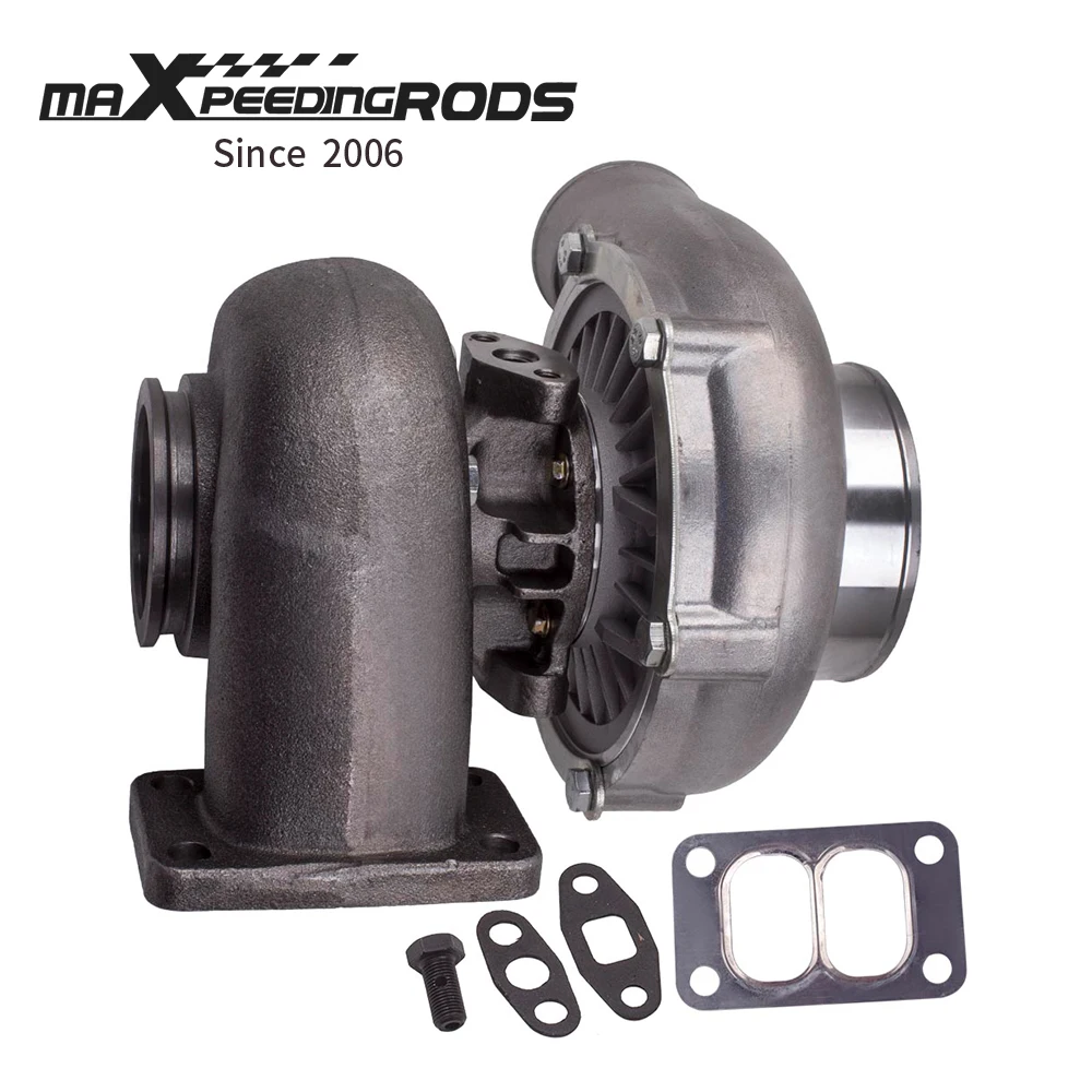 Turbo T70 .70 A/R 0.82A/R T3 V Band Flange Oil Cooled Universal Turbocharger 600+HP