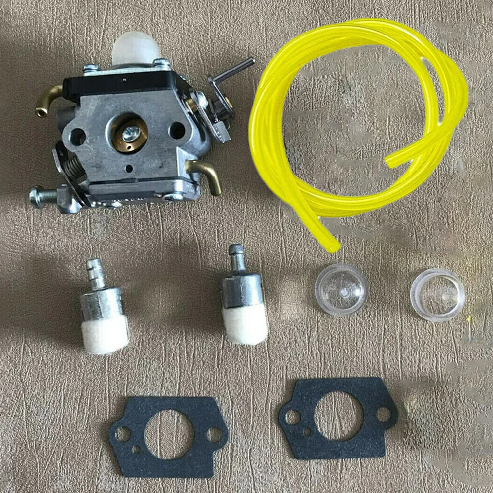 Carburador para Husqvarna Linha de Combustível Trimmer Carburador Gaxetas Primer Lâmpadas Filtros Combustível 122c 122ldx 574386701 581734301 6 High Quality Automóveis e motos