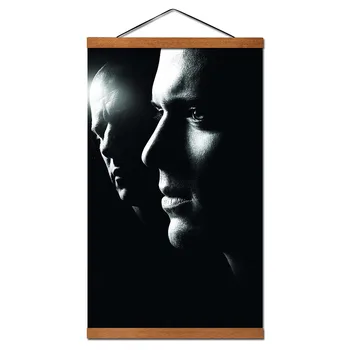 

Prison Break Posters Wall Art Scroll Canvas Paintings With Magnetic Solid Wood Home Decoration