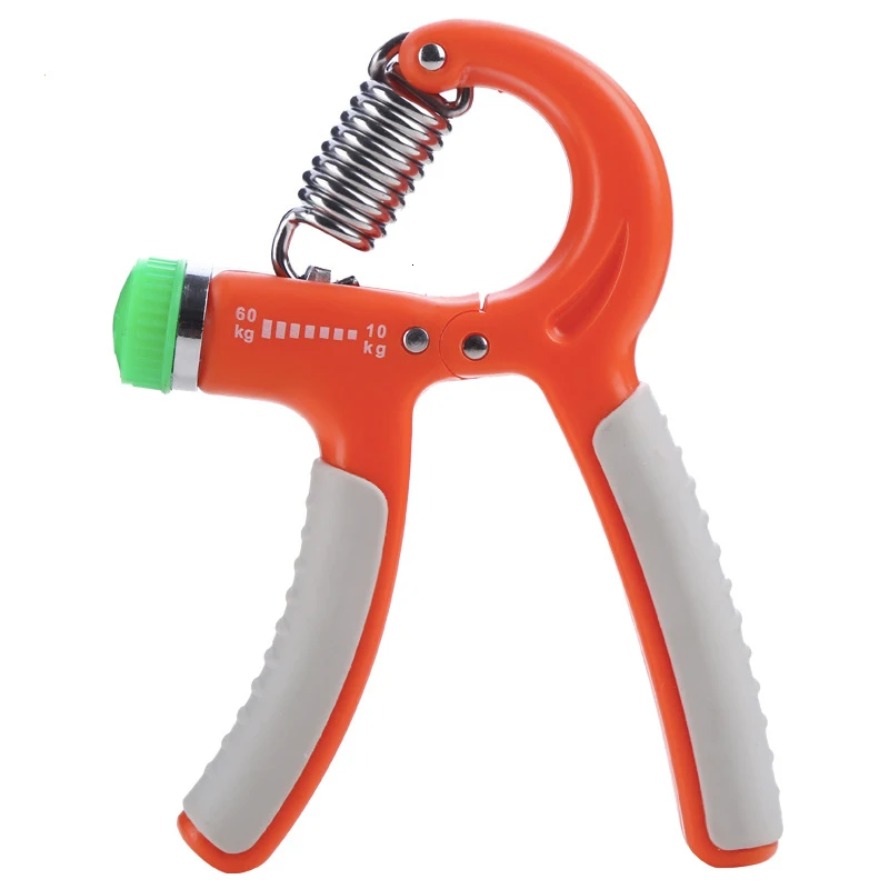 Оранжевый 5-60kg heavy grip fitness hand exerciser grip Fatgrip wrist add strength spring finger pinch carpal expander - Цвет: Оранжевый