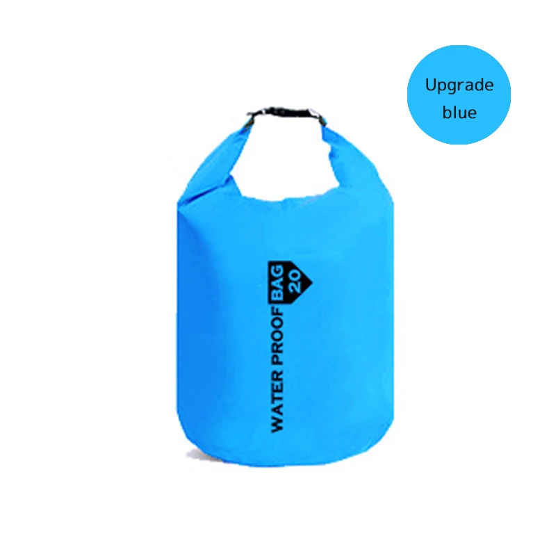 10L/20L/40L/70 открытый сухой водонепроницаемый мешок водонепроницаемая сумка мешок водонепроницаемый плавающий сухой сумки для снаряжения для катания на лодках Рыбалка рафтинг плавание