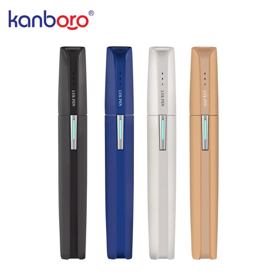 

KANGBORO LYK PEN charged electronic cigarette kit 650mAh vape up to 12 continuous smokable compatibility for iQOS stick