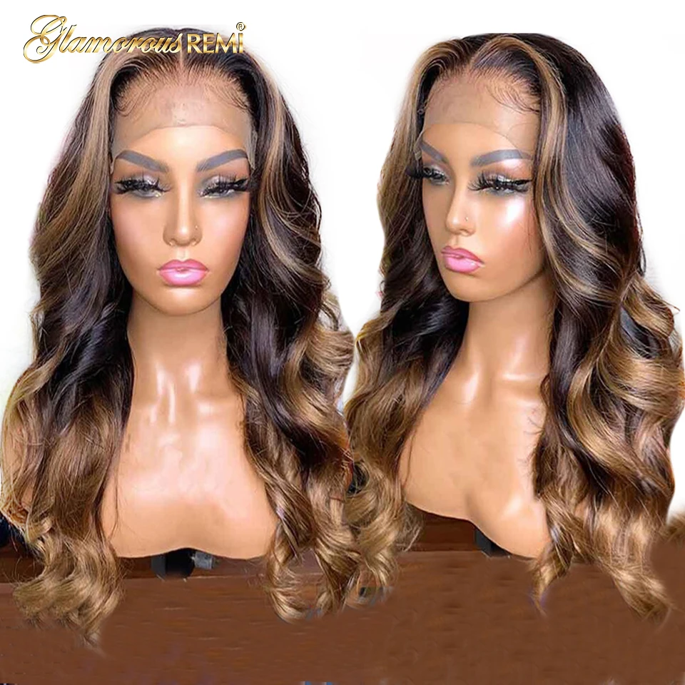 Бразильские волосы Remy кружевные передние человеческие парик 13*6 глубокая часть