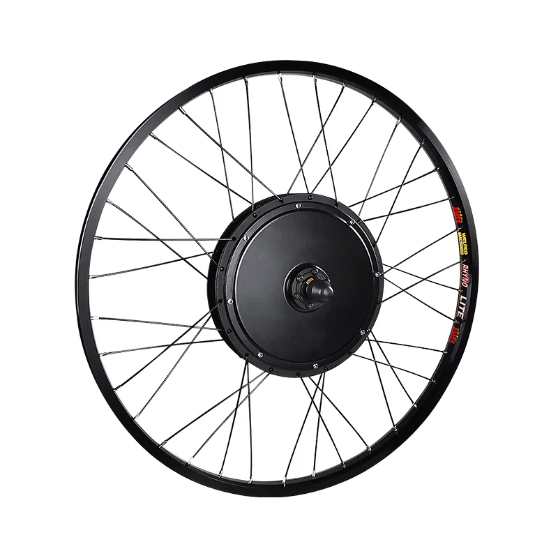 Clearance PASION E BIKE Set 48V 1000W Front Motor Wheel Front Electric Wheel Motor Electric Bike Conversion Kit e-Bike Kit V-Brake 1