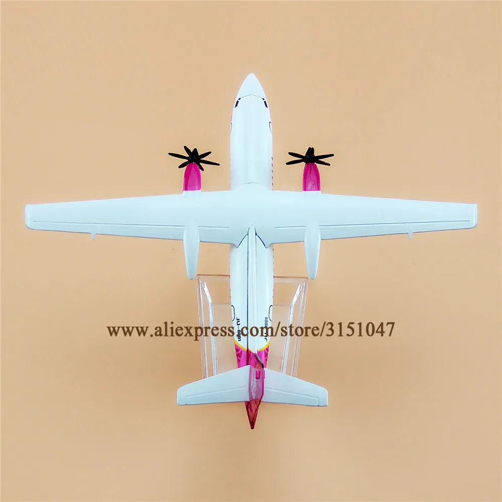 16 см Mongolia HUNNU Air Fokker FOK 50 Airlines модель самолета Модель сплав металлический самолет