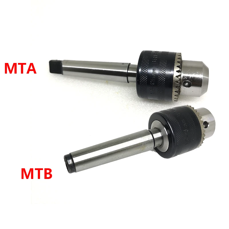 1set light Duty keys chuck morse cone MTA1 MT2 B10 B12 B16 B18 Drill Chuck 0.6-6mm 1.5-13mm 1-10MM 1-16 Taper Arbor CNC machine