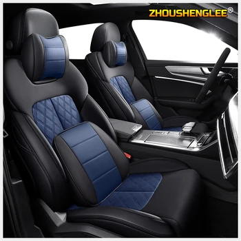 

ZHOUSHENGLEE Custom Leather car seat cover For CHANGAN CS35 CS75 CS15 CS95 CS55 Benben EV MINI LOVE Yuexiang V3 V5 V7 CX20 car s