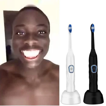 

Toothbrush Rechargeable Ultrasonic Washable Electronic Whitening Waterproof Teeth Brush Toothbrush Head Replaceable