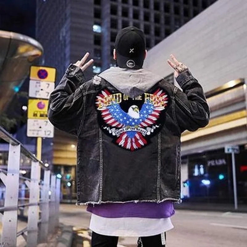 Clothing Coat Leather Jacket|Patches 