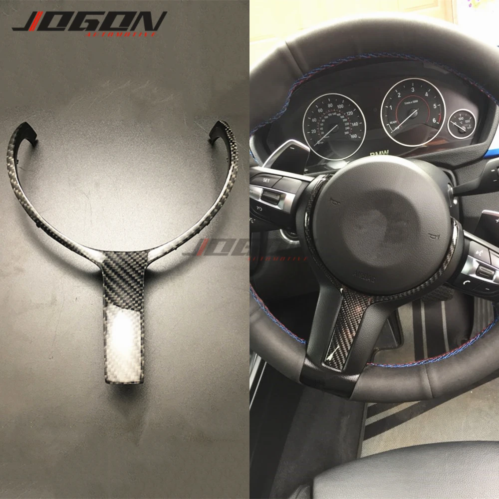 Обшивка руля для BMW F20 F22 F21 F30 F32 F33 F36 F06 F12 F13 X5 F15 X6 F16 M Sport из углеродного
