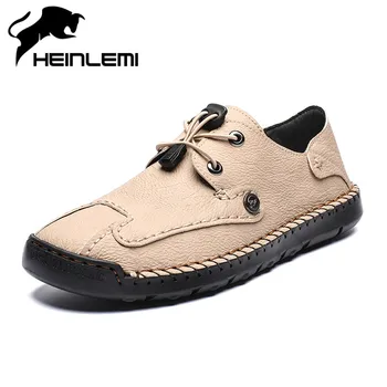 

HEINLEMI Luxury Designer Comfortable Stylish Shoes Men Lightweight Mens Shoes Unique Mens Casual Shoes Sapato Masculino Social