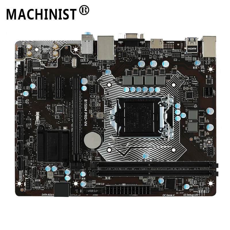 

For MSI B150M PRO-VH Desktop motherboard MB Intel B150 LGA 1151 Micro ATX DDR4 32GB SATA3.0 USB3.0 100% fully Tested