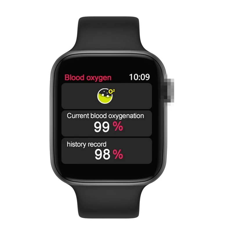 IWO 11 lite Смарт часы спортивные монитор сердечного ритма 44 мм для мужчин и женщин Smartwatch для Apple iOS 10 9 iPhone X 8 Android телефоны PK W34 - Цвет: black