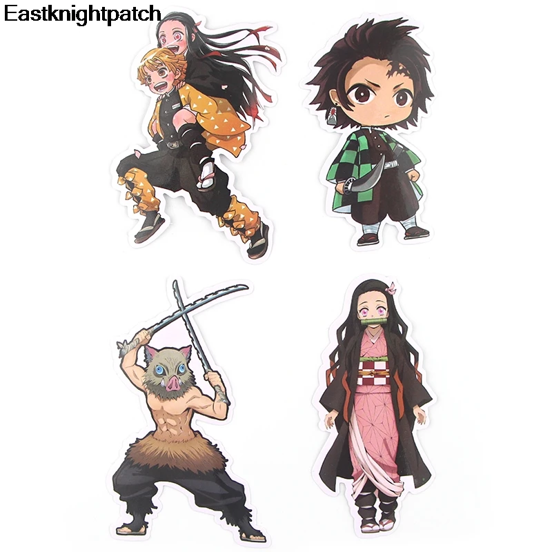 17 шт. kimetsu no yaiba наклейка для DIY скрапбукинга альбом багаж ноутбук скейтборд телефон тетрадь Наклейка украшения E1072