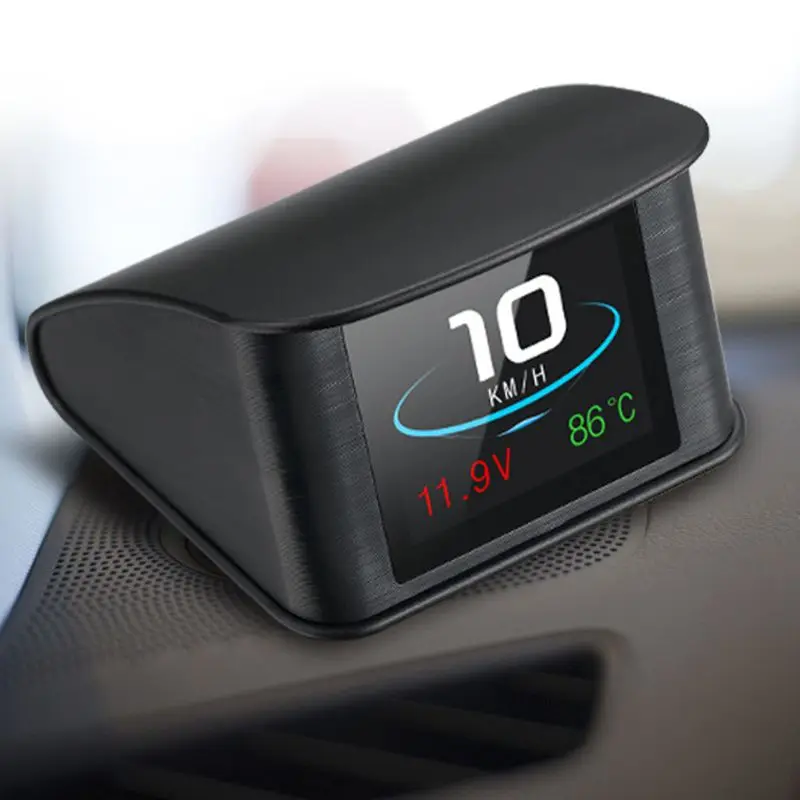 Автомобильный HUD универсальный дисплей OBD скорость метр цифровой проектор скорости лобовое стекло проекция с сверхскоростным транспортным средством