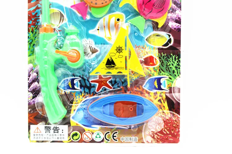 Креативная модель Рыболовный набор детский игровой домик набор игрушек интерактивная игрушка