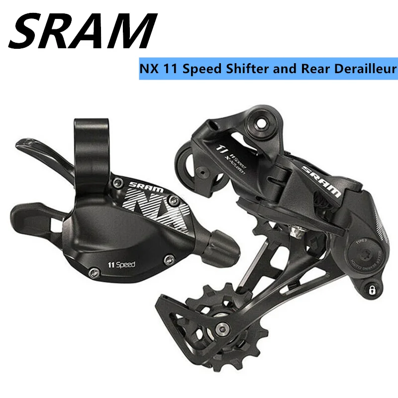 Sram Nx 11 Speed Trigger Shifter With Rear Derailleur Black Long Cage